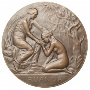 Belgium medal I World War Ruanda 1918