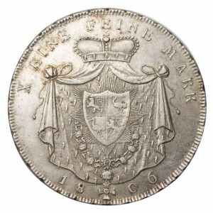 Germany , Reuss-Obergreiz thaler 1806