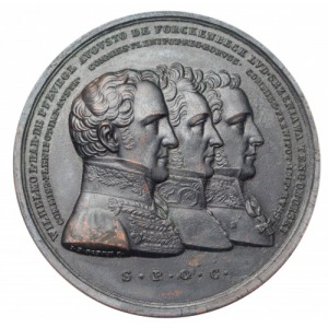 Polska medal trzech komisarzy Kraków 1833