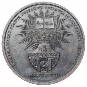 Polska medal trzech komisarzy Kraków 1833