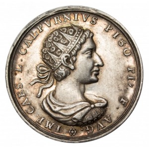 Germany Calpurnius Piso medal of series Chr. Wermutha 