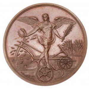 Poland medal Exhibition of Jasielsk Agricultural Societies 1903