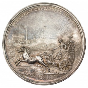 Clementine Sobieski medal escape to Rome 1719