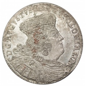 Augustus III ort 1754
