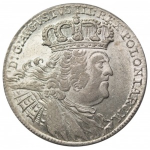 Augustus III ort 1755