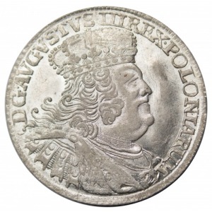 Augustus III ort 1755