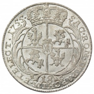 Augustus III ort 1755