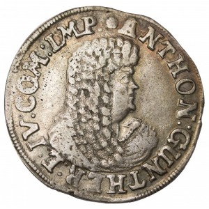 Schwarzburg-Sonderhausen 2/3 thaler 1676