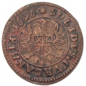 Frederick Casimir Kettler solidus 1676