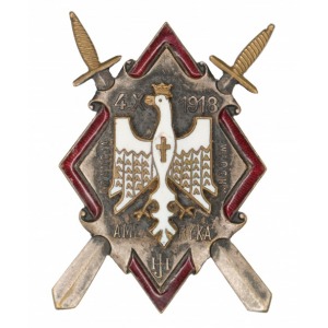 Badge of Hallerian Swords - America