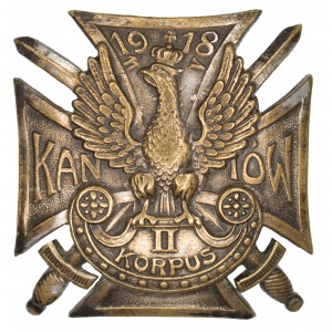 Badge of the Second Corps of the East - Kaniów