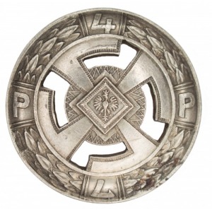 Odznaka 4 Pułk Piechoty Legionów