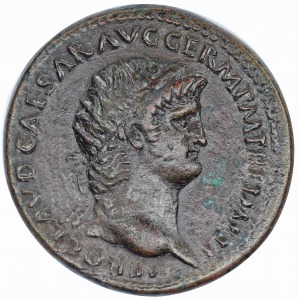 Nero AE-dupondius 54-68 AD