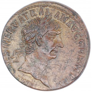 Trajan AE-sestertius 98-117 AD