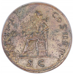 Trajan AE-sestertius 98-117 AD