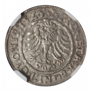Sigismund I the Old crown groat 1526 NGC AU58