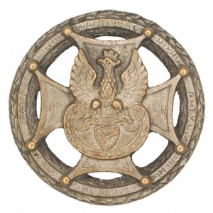 Memorial Badge of B. Artillery Command in Cracow, 1920