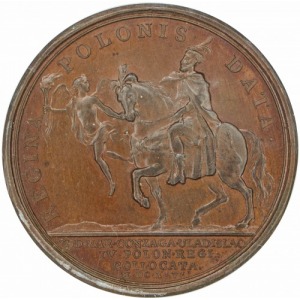 Ludwik XIV medal 1645 