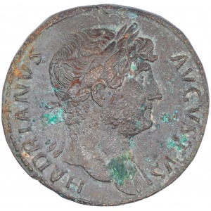 Hadrian AE-sestercja 117-138 n.e. 