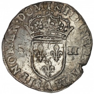 Henry III of France 1/4 ecu 1589 A Paris