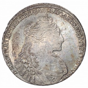 Anna rouble 1735