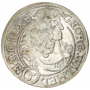Silesia Duchy of Liegnitz-Brieg 3 kreutzer 1675