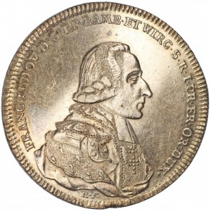 Niemcy Würzburg biskupstwo Franciszek Ludwik talar 1784