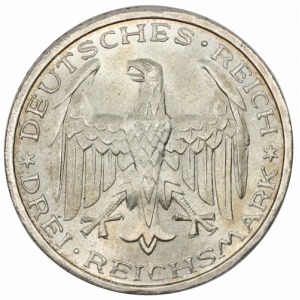 Weimarer Republik 3 mark 1927 Berlin