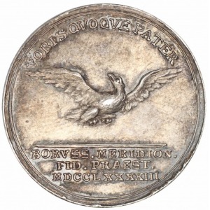 Prussia Fryderyk Wilhelm II medal 1793