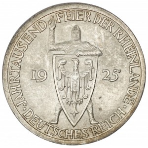 Republika Weimarska 3 marki 1925 Berlin