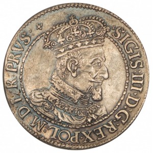Sigismund III Vasa ort (1/4 thaler) 1617 Gdańsk (Danzig)