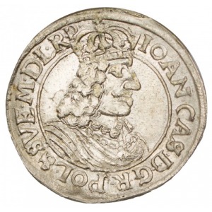 John II Casimir ort (1/4 thaler) 1662 Toruń (Thorn)