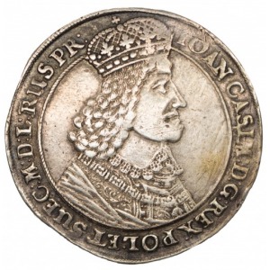 John II Casimir thaler 1649 Gdańsk (Danzig)