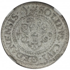 Stephen Bathory solid 1579 Gdańsk (Danzig) NGC AU Details
