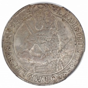 Wladislaw IV Vasa thaler 1635 Bydgoszcz (Bromberg) GCN XF40