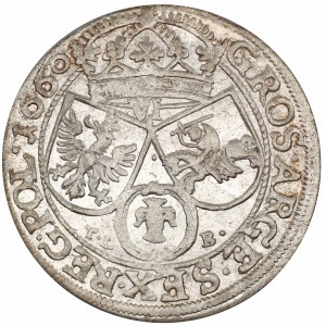 John II Casimir 6 groats 1660 TLB Kraków (Cracow)