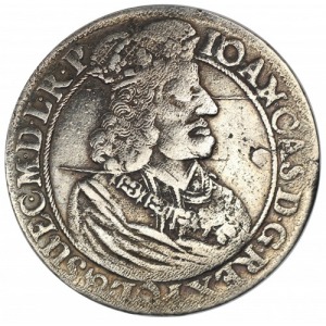 John II Casimir ort (1/4 thaler) 1660 DL Gdańsk (Danzig)