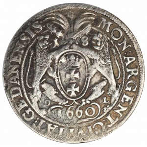 Jan II Kazimierz ort 1660 DL Gdańsk