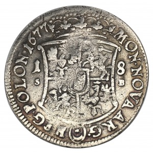 John III Sobieski ort 1677 Bydgoszcz (Bromberg)