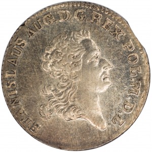 Stanisław Augustus Poniatowski 1 złoty 1766 FS