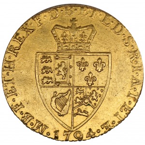 Wielka Brytania Jerzy III gwinea 1794