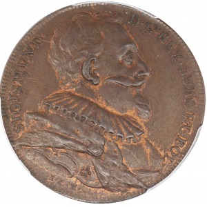Zygmunt III Waza medal 1632 PCGS UNC Details