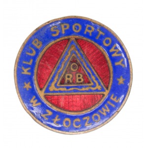 Memorial badge of the Catholic Association of Men and Women in Łuck