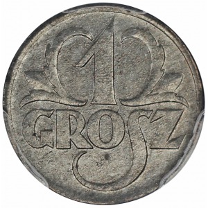 Investment set 5 pieces 1 grosz 1939 GG PCGS MS 64