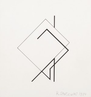 Henryk STAŻEWSKI (1894 - 1988), Kompozycja geometryczna, 1984