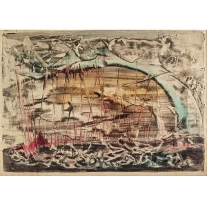Alfred LENICA (1899-1977), surrealistická kompozícia