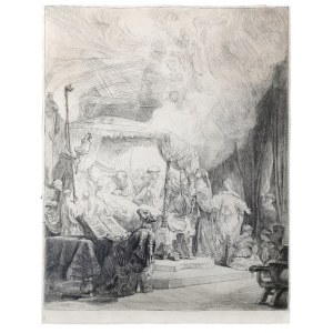 Rembrandt Harmenszoon VAN RIJN, ZAŚNIĘCIE MATKI BOSKIEJ, 1639