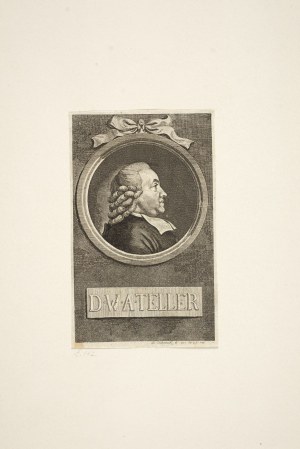 Daniel CHODOWIECKI, PORTRET WILHELMA ABRAHAMA TELLERA (1734-1804), 1775