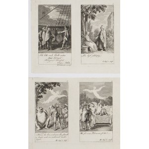 Daniel CHODOWIECKI, 12 ILUSTRACJI DO BURZY WILLIAMA SZEKSPIRA, 1787