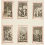 Daniel CHODOWIECKI, 6 ILUSTRACJI DO SERII I (Z DWÓCH) HISTORII MIAST PRUSKO-BRANDENBURSKICH, 1789